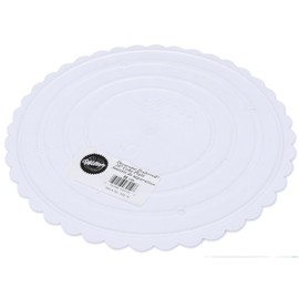 Wilton Decorator Preferred Round Separator Plate for Cakes, 10-Inch, White