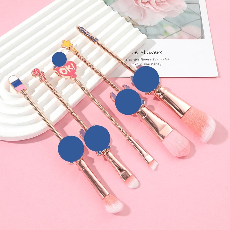 TYXHXTF 5 Piece Brush Set, Make-Up, Brush Set, Makeup, Foundation,