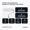 Hemway Premium 9” Reusable Recyclable Paint Roller Sleeve Mid-Pile for