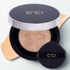 Anjumain CC1 Ink Long Cover Matte Foundation Cushion Pact, No. 23, 1 pc. / 씨씨원 잉크 롱 커버 매트 파운데이션 쿠션 팩트, 23호, 1개