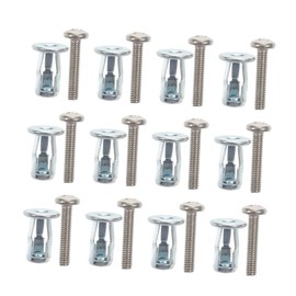 WHAMVOX 15pcs Hollow Door Anchor Expansion Nut Kit Heavy Duty Wall Anchors for Plasterboard Cavity Quick Installation for Secure Fastening Hollow Walls
