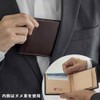 [New model] [British Green] Bridle Leather Bifold Wallet - brown