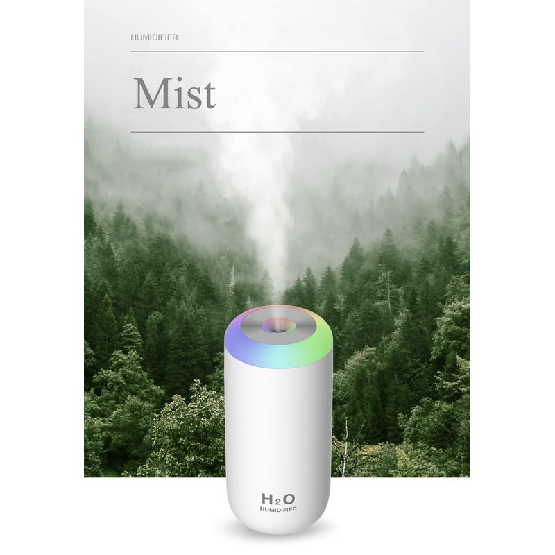 O-Mei Stars Baby Humidifier, 350ml Small Humidifier for bedroom, desk,