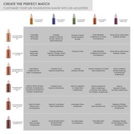 Temptu Adjuster Yellow, 0.25 Fl Oz