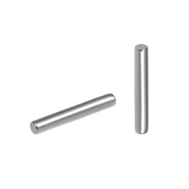 Yesallwas 30PCS 6mm x 40mm Dowel Pin 304 Stainless Steel Shelf Support Pin Metal Fasten Elements Used On Precise Location (6mm x 40mm 30PCS)