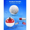 4 Pack Spin Mop Replacement Head Compatible with O-Cedar EasyWring