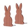 Book Stand, Rabbit Bookend, Bookend, Wooden, Simple Design, Stylish, Cute,