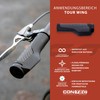 CONTEC Tour Wing Bicycle Grips 133/93mm D2 Dual Component Rubber