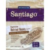 Santiago Vegetarian Refried Beans, Dehydrated Refried Pinto Beans with Whole