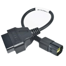 XIAFENERXI 3824-26 OBD2 Adapter Cable for KUBOTA Vehicles 4 Pin OBD2 16Pin to OBD1 4Pin On-Board Diagnostics, Car Diagnostic Cord Adapter