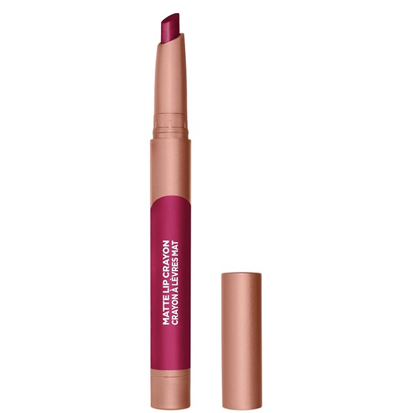 L'Oreal Paris Infallible Matte Lip Crayon, No Blossom Fig Deal (Packaging May Vary)