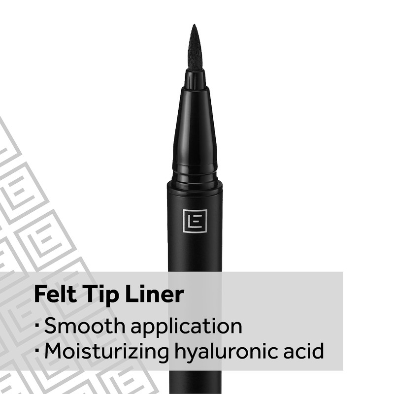 Eylure Line & Lash Kit, 2-in-1 Lash Black Glue Eyeliner