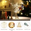 Lewondr Christmas Tree Topper Angel, USB Powered Remote Controlled 9.8