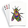 CafePress Painted Bee Standard Size Playing Cards