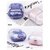 UnnFiko Bling Quicksand Case Compatible with AirPods 1/2, Cute Sparkle