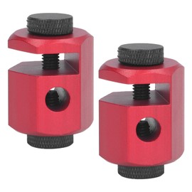 Stair Gauge, 2 Pack Tall Stair Gauges for Framing Square Rafter Layout Marking Repetitive Angle Attachment, Blue or Red(Red) Garden Tools Garden Tools