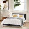 Zevemomo Upholstered Bed Frame Full, Velvet Upholstered Bed Frame with