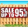 Special Up to 95 Off Banner 13 oz | Non-Fabric