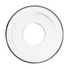 Hedume 6 Pack Clear Glass Shades Replacement, 5.7" Height -