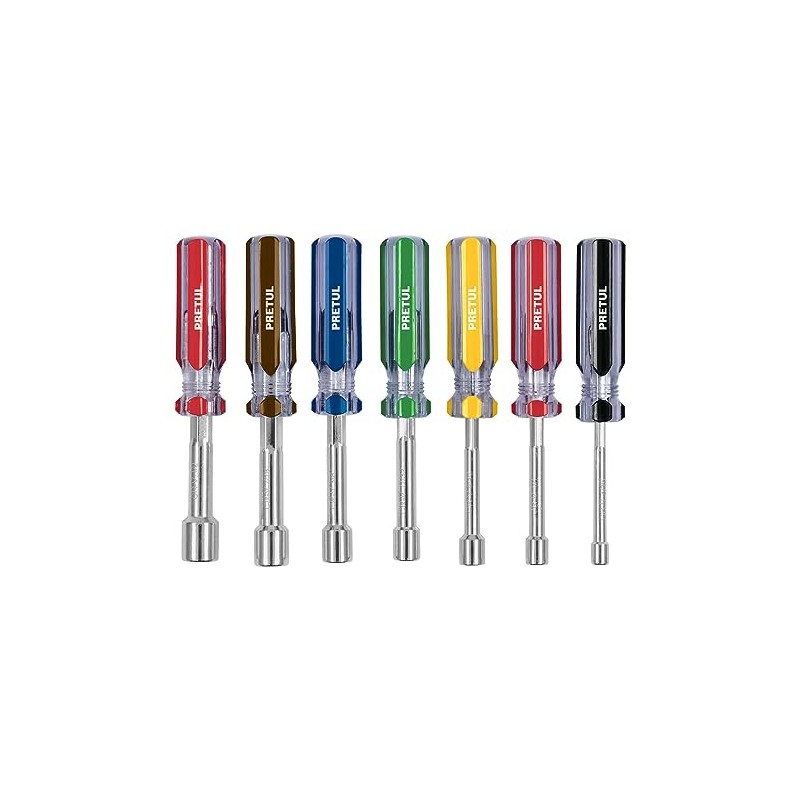 Set of screwdrivers, 7 rooms, Pretul