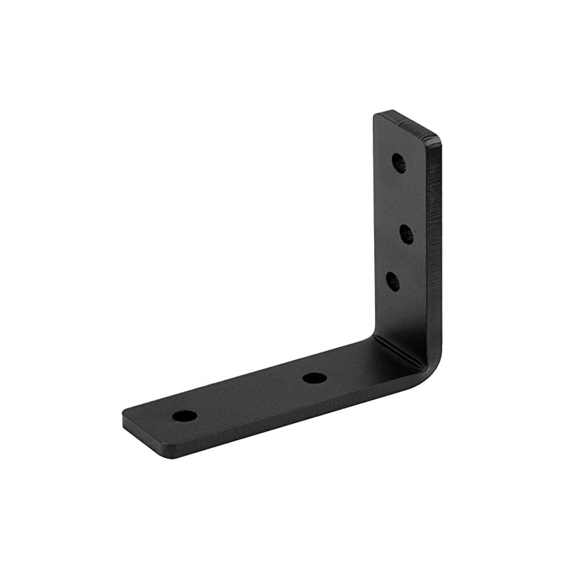 eoere 4 PCS 5" Heavy Duty Steel 90 Degree L