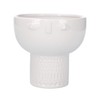 Gisela Graham White Face Decorative Bowl Vase, one size