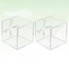 BESPORTBLE 2 Pcs Baseball Storage Case Practical Transparent Golf Ball