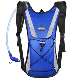Hydration Backpack with 2L Hydration Bladder Water Backpack for Hiking Hydration Pack for Running Cycling Hiking Festival Gear.