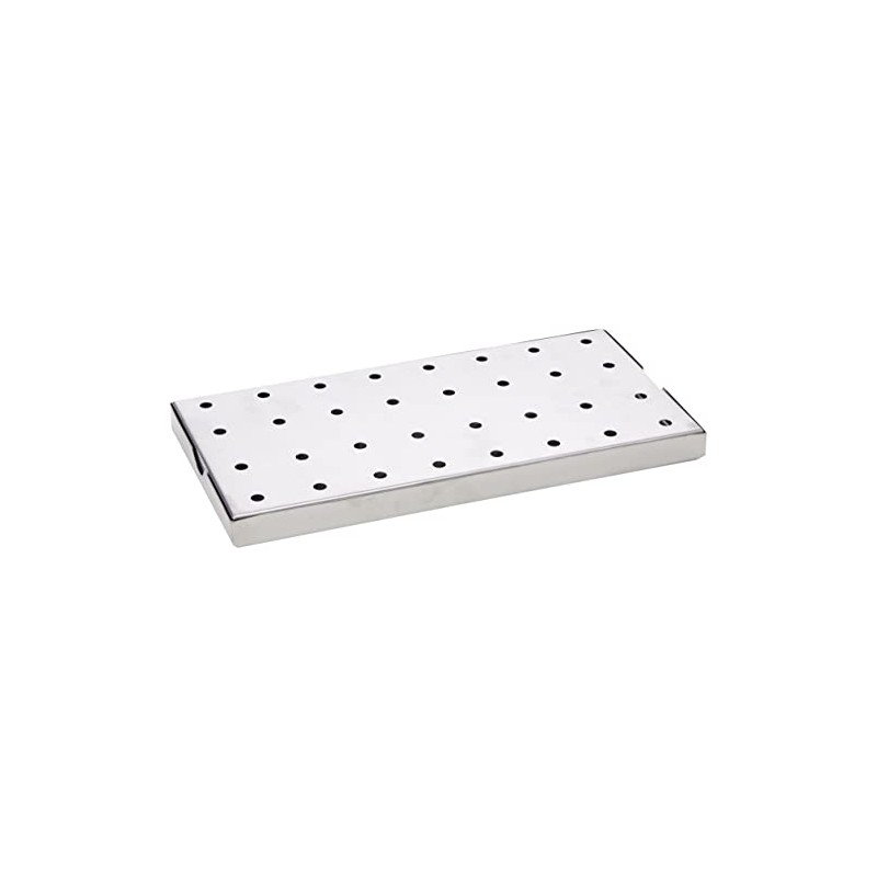 Genware NEV-SSDT3015 Drip Tray, Stainless Steel, 30 cm x 15
