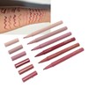 6 Colors Liquid Lip Liner Quick Drying Waterproof Long Lasting