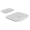 Greenhouse GH-AMPB-WH Monitor Arm Reinforcement Plate with Anti-Slip Wobble and