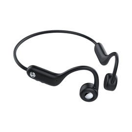 Greenhouse Bone Conduction Earphones, Wireless Hands-Free Calling, Noise Cancellation, AAC IP55, Waterproof, Up to 6 Hours GH-BCANC-BK