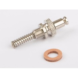 01513 Wilesco ET Spring Safety Valve from 1990 M 6 x 0.75 Fine Thread Nickel-Plated