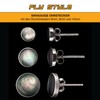 Fly Style Ohrstecker Silber 925 - Muschel Ohrstecker - Ohrringe