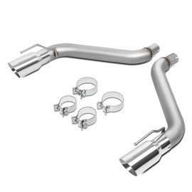 DNA MOTORING CBE-MU-CC16-20L Cat Back Exhaust System [Compatible with 16-18 Chevy Camaro 2.0L 3.6L ]