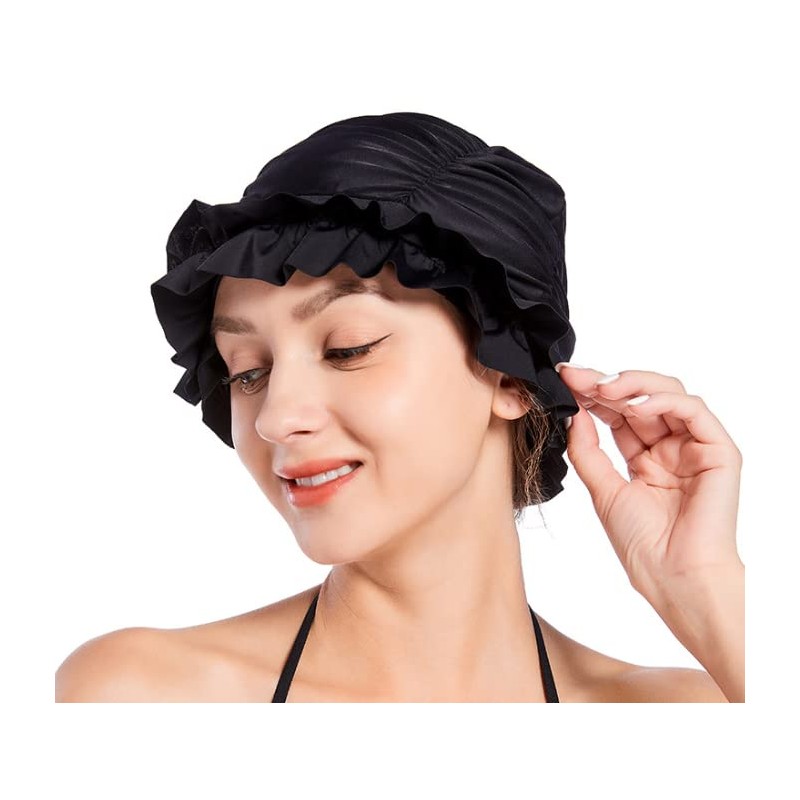 Women Swim Cap Swim Cap Cute Flower Shape Women Cloth