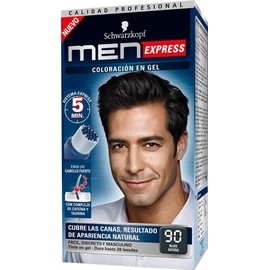 Men Express Tinte para Cabello 90 Est, 40 m, color Negro