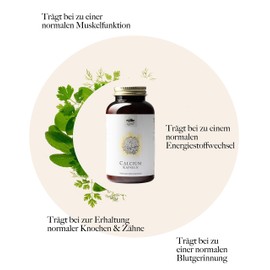 Calcium Capsules Calcium 1000 mg per serving Hochdosiert; 300 Capsules (1 Months Supply); no Magnesium Stearate • German Premium Quality Herbal Handel Sankt Anton