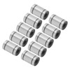 10Pcs Linear Motion Bearing Alloy Steel 6mm ID 12mm OD