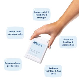 Bliss Collagen Complex Capsules - Supplement for Hair, Skin, Nails & Joints