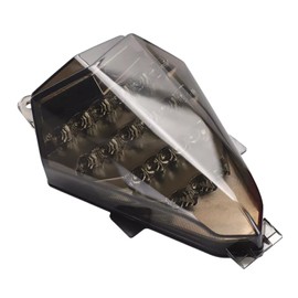 iTobest Taillight - Integrated LED Tail Brake Turn Signal Light Compatible with Yamaha YZF R6 YZF-R6 2006 2007 (Black)