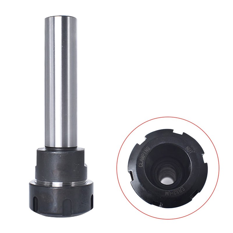 mitoharet 4 Inch Long Straight Shank Collet Chuck C1 ER32