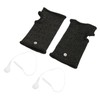2pcs Conductive Wristband Reduce Pain Swelling Silver Fiber Elastic for