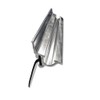 Gray Vinyl Framed Shower Door Drip Sweep Wipe Seal Angled