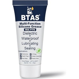 Dielectric Grease for Electrical Connectors Automotive Spark Plug Boot Battery Terminal Marine Dialectical Electronics Wiring Die Electric Contact Silicone Dialectric Grease 1 oz 1 Pcs