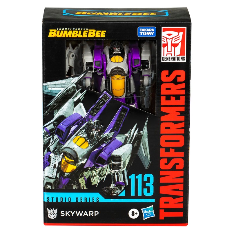 Transformers Toys Studio Series Voyager Bumblebee 113 Skywarp, 6.5-inch Converting