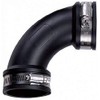 AquaForte PVC elastomer, flexible sleeve, 90 degree, 50 mm, (clamping