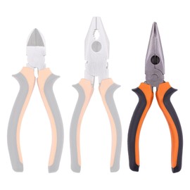 BOOMET Radio Pliers 160 mm · Universal Pliers · Various Designs to Choose From · Long Nose Pliers · Curved Nose Pliers · Stork Beak Pliers · Ergonomic Handle