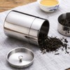 Stainless Steel Tea Canister, Portable Tea Canisters for Loose Tea