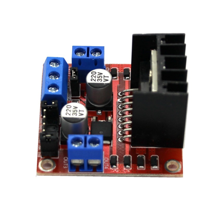DIGISHUO 4Pcs L298N Motor Driver Controller Board Module | Stepper